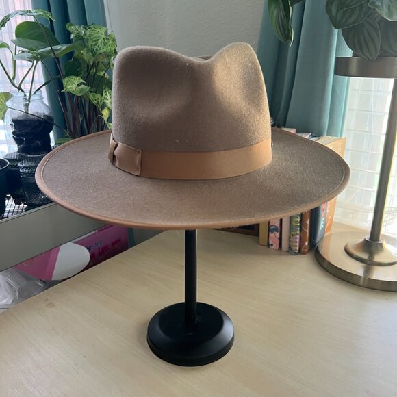 Gigi Pip Monroe Hat in Brown Size M/L 59 EUC - Picture 5 of 6